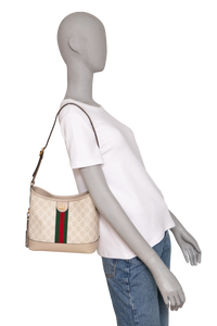 GUCCI OPHIDIA SMALL GG SUPREME MONOGRAM WEB
