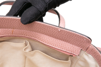 GUCCI SWING MINI TOTE PEBBLED LEATHER LIGHT PINK
