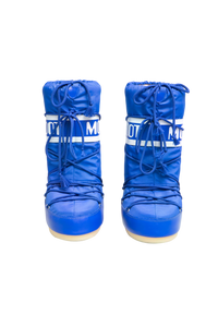 MOON BOOT BOOTS ICON NYLON ELECTRIC BLUE - 33/36 BR