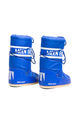 MOON BOOT BOOTS ICON NYLON ELECTRIC BLUE - 33/36 BR