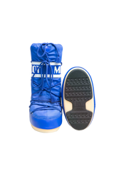 MOON BOOT BOOTS ICON NYLON ELECTRIC BLUE - 33/36 BR