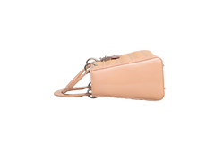 DIOR LADY DIOR MEDIUM PATENT BEIGE