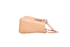 DIOR LADY DIOR MEDIUM PATENT BEIGE
