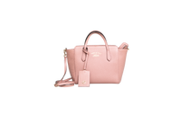 GUCCI SWING MINI TOTE PEBBLED LEATHER LIGHT PINK