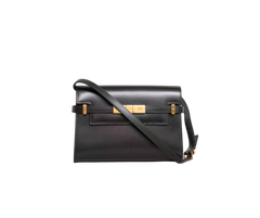 YSL MANHATTAN SMALL SMOOTH CALFSKIN BLACK