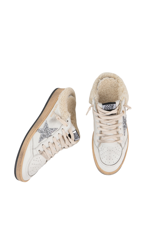 GOLDEN GOOSE BALL STAR SABOT SNEAKER WHITE