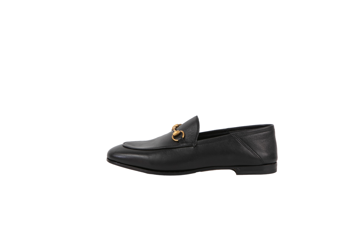 GUCCI LOAFER SLIPER ON HORSEBIT BLACK