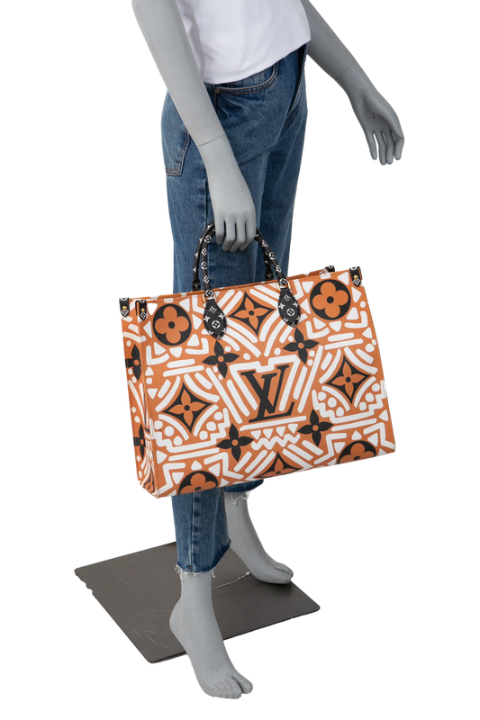 LOUIS VUITTON GIANT CRAFTY ONTHEGO GM ORANGE