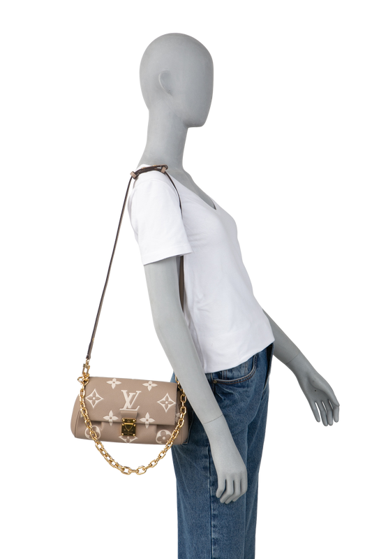 LOUIS VUITTON BEIGE & TOURTERELLE