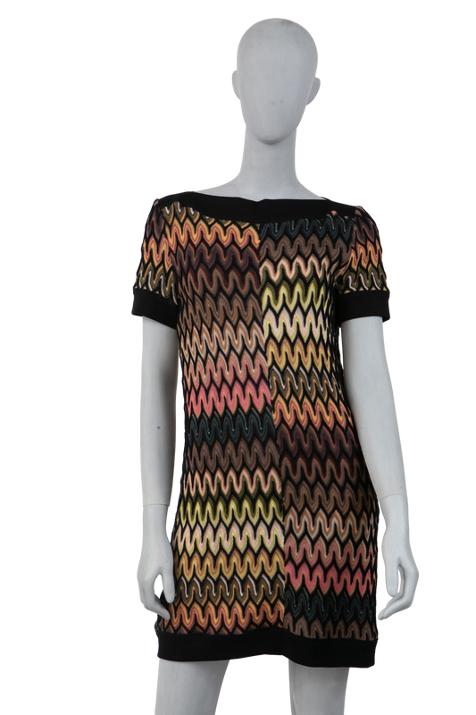 MISSONI DRESS MULTICOLOR GEOMETRIC