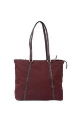 PRADA NYLON BURGUNDY SHOULDER BAG