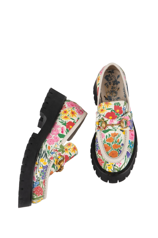 DESAPEGO LIGIA MENDES GUCCI MOCASIM TRAIL FLOWER