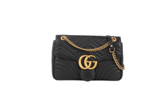 GUCCI GG MARMONT MEDIUM BLACK