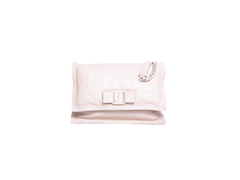 FERRAGAMO VIVA BOW PADDED OFF WHITE