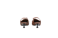MIU MIU MOCASSIM SLINGBACK BROWN - 35 BR
