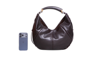 YSL MOMBASA MEDIUM LEATHER SANTAL