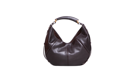 YSL MOMBASA MEDIUM LEATHER SANTAL