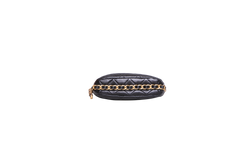 CHANEL CC MIXED CHAIN LINK CALFSKIN BLACK