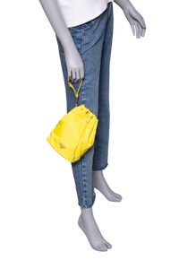 PRADA CONTENITORE MANIGLIA RE-NYLON LEMON YELLOW