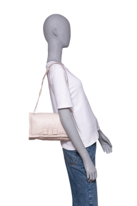 FERRAGAMO VIVA BOW PADDED OFF WHITE