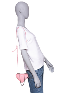 PRADA MINI TRIANGLE CROSSBODY SAFFIANO PETALO