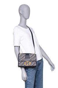 DIOR 30 MONTAIGNE JACQUARD DIOR OBLIQUE NAVY