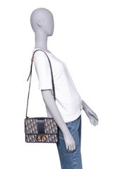 DIOR 30 MONTAIGNE JACQUARD DIOR OBLIQUE NAVY
