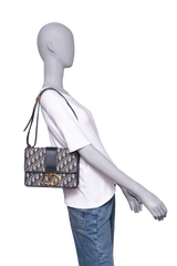 DIOR 30 MONTAIGNE JACQUARD DIOR OBLIQUE NAVY