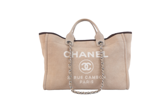 DESAPEGO GRAZI MASSAFERA CHANEL DEAUVILLE BEIGE