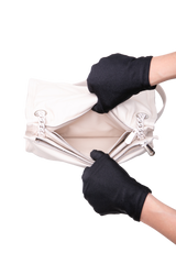 FERRAGAMO VIVA BOW PADDED OFF WHITE