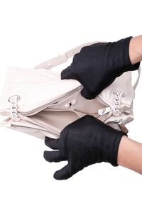 FERRAGAMO VIVA BOW PADDED OFF WHITE
