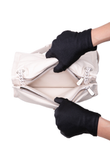 FERRAGAMO VIVA BOW PADDED OFF WHITE
