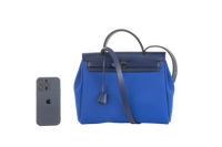 HERMÈS HERBAG ZIP 31 BAG BLUE ELECTRIQUE