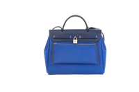 HERMÈS HERBAG ZIP 31 BAG BLUE ELECTRIQUE