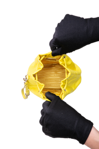 PRADA CONTENITORE MANIGLIA RE-NYLON LEMON YELLOW