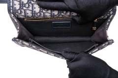 DIOR 30 MONTAIGNE JACQUARD DIOR OBLIQUE NAVY