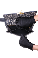 DIOR 30 MONTAIGNE JACQUARD DIOR OBLIQUE NAVY