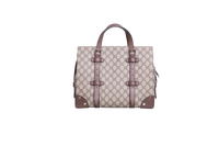 GUCCI BUCKLE TRAVEL SMALL TOTE GG SUPREME