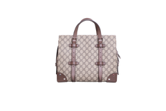 GUCCI BUCKLE TRAVEL SMALL TOTE GG SUPREME