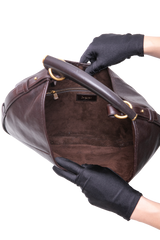 YSL MOMBASA MEDIUM LEATHER SANTAL