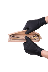 PRADA WALLET CONTINENTAL ZIP AROUND SAFFIANO ROSE POWDER