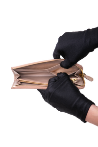PRADA WALLET CONTINENTAL ZIP AROUND SAFFIANO ROSE POWDER