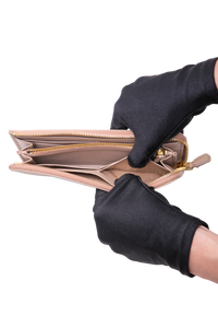 PRADA WALLET CONTINENTAL ZIP AROUND SAFFIANO ROSE POWDER