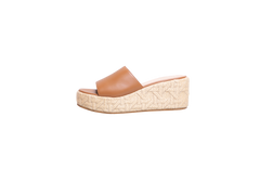 DIOR SANDAL ATTITUDE MULE CALFSKIN CARAMEL - 35 BR