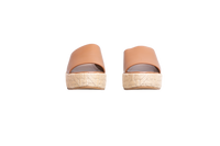 DIOR SANDAL ATTITUDE MULE CALFSKIN CARAMEL - 35 BR