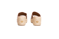 DIOR SANDAL ATTITUDE MULE CALFSKIN CARAMEL - 35 BR