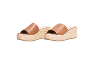 DIOR SANDAL ATTITUDE MULE CALFSKIN CARAMEL - 35 BR