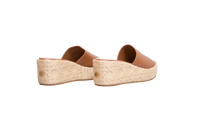 DIOR SANDAL ATTITUDE MULE CALFSKIN CARAMEL - 35 BR
