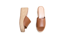 DIOR SANDAL ATTITUDE MULE CALFSKIN CARAMEL - 35 BR