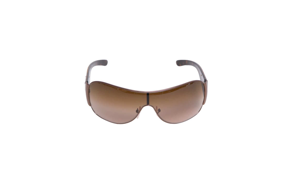 PRADA AVIATOR METAL GOLD TORTOISE
